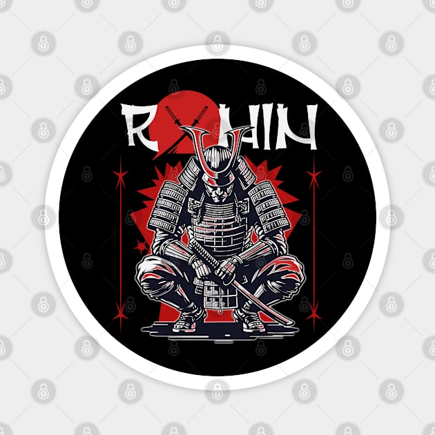 Ronin, the last samurai Magnet by NUNEZ CREATIONS